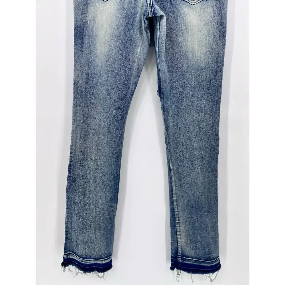 WAIMEA Boys Stacked Fit Cargo Jeans-‎ Size 18 Vintage Wash